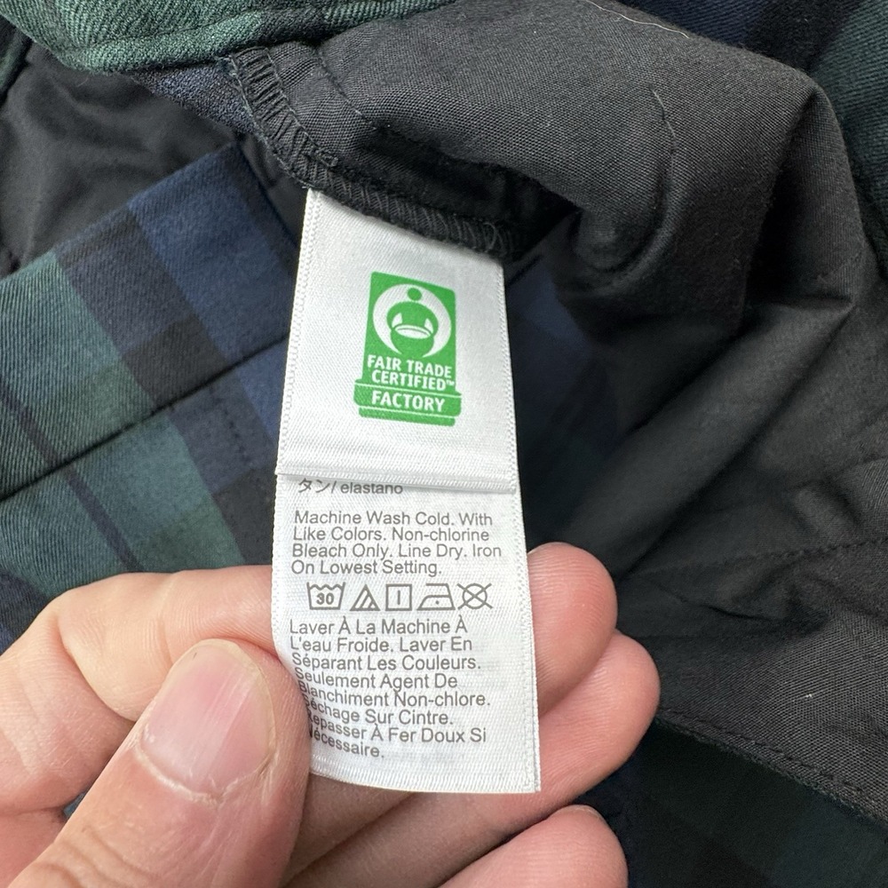 J Crew Kallie Pant Plaid Kallie Pant Blackwatch Tartan Sz 10 Fit 32x28 Office - Picture 8 of 16